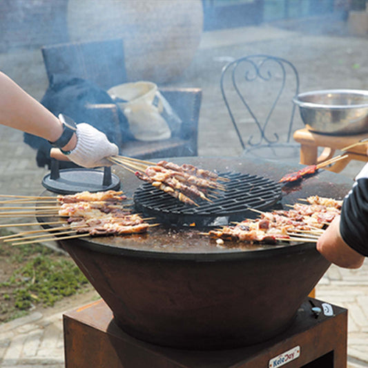 large cast iron grill