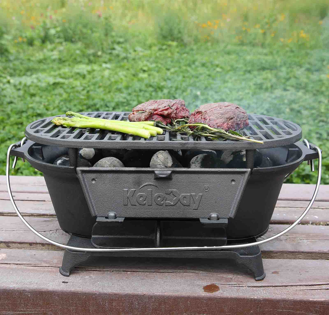 Cast Iron BBQ Grill