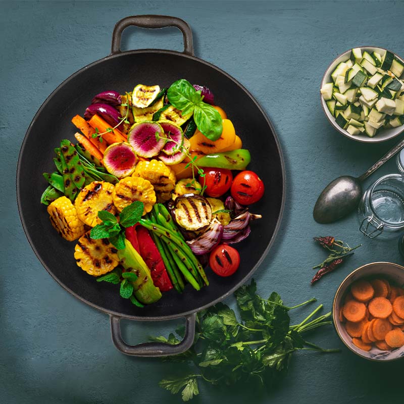 Cast Iron Wok