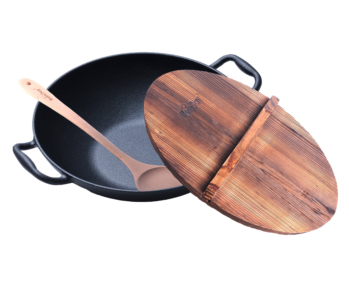 CAST IRON WOK