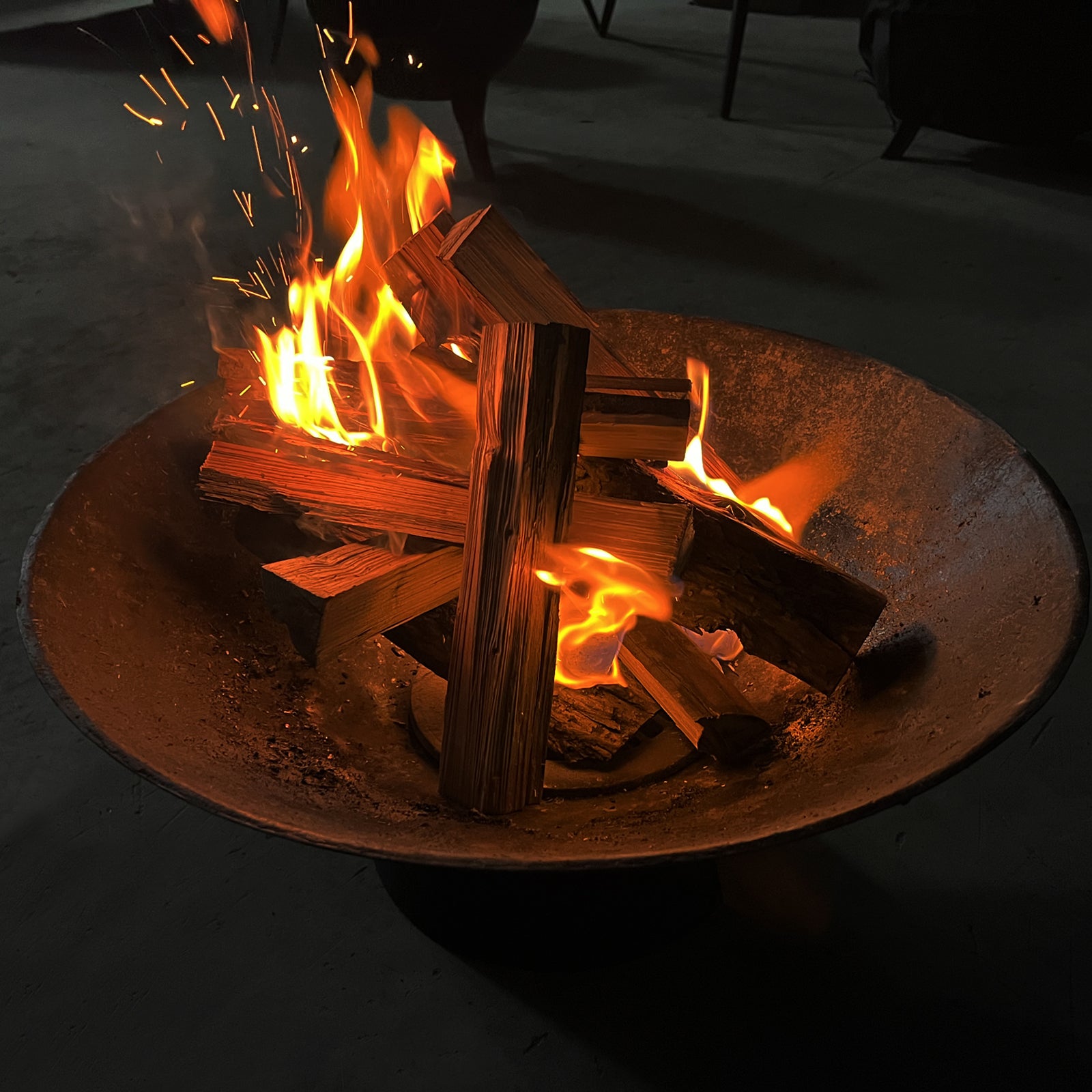 Cast Iron Fire Bowl